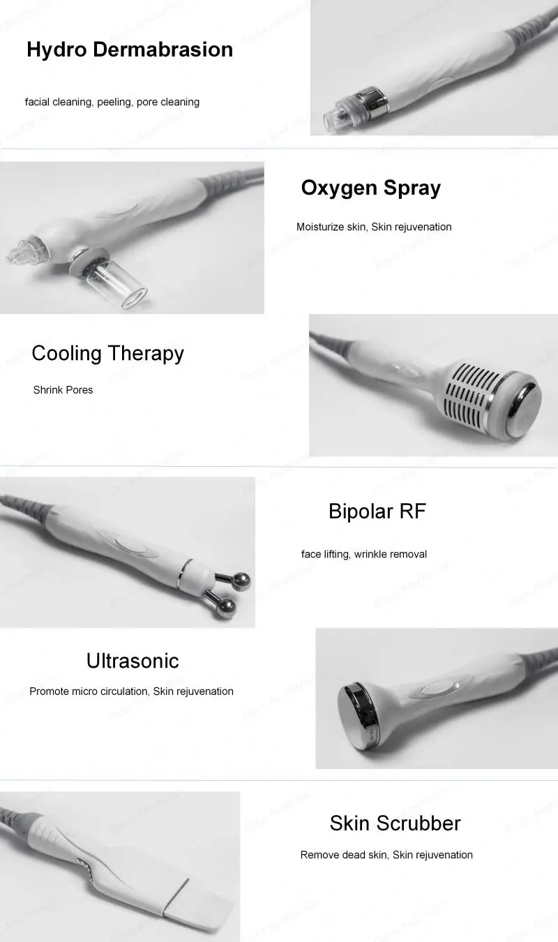 Hidrofacial Machine Microdermabrasion 6 In 1 Dermoabrasion Facial Microabrasion Professional Hydra Crystal Diamond