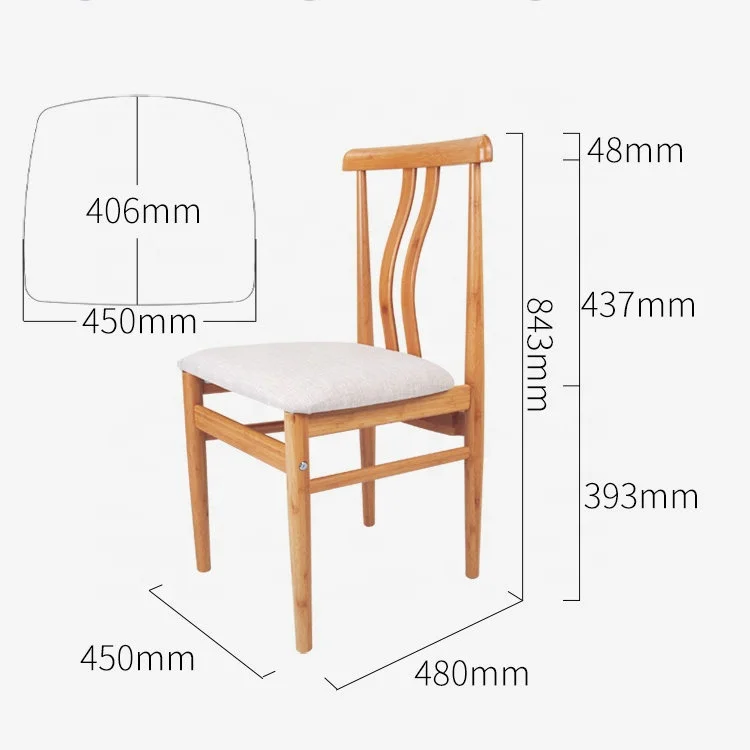 BAMBKIN ding room wood design modern  bamboo chair