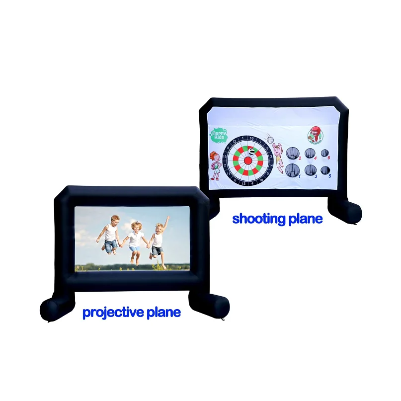 Hot Inflatable Movie Projector Screen with Blower, Supports Front Projection