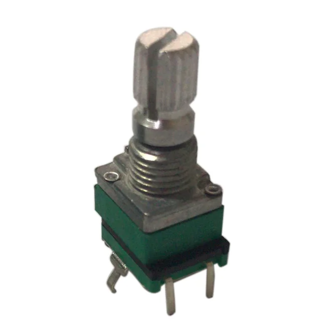 9mm potentiometer push button swtich