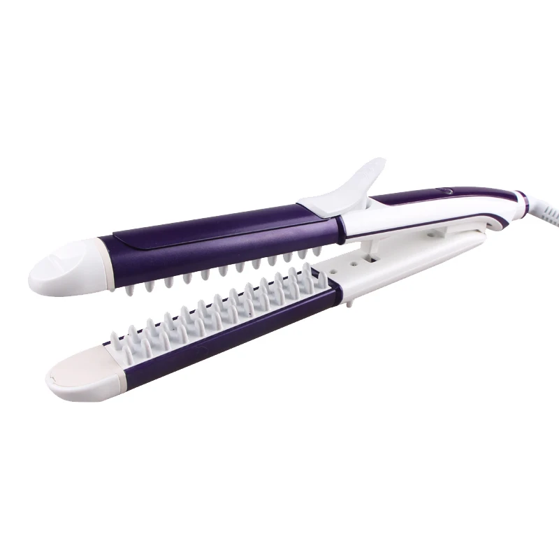 C&C 2 in 1 Ceramic Coating Plant PTC Heating Element Flat Iron Hair Straightener Curler