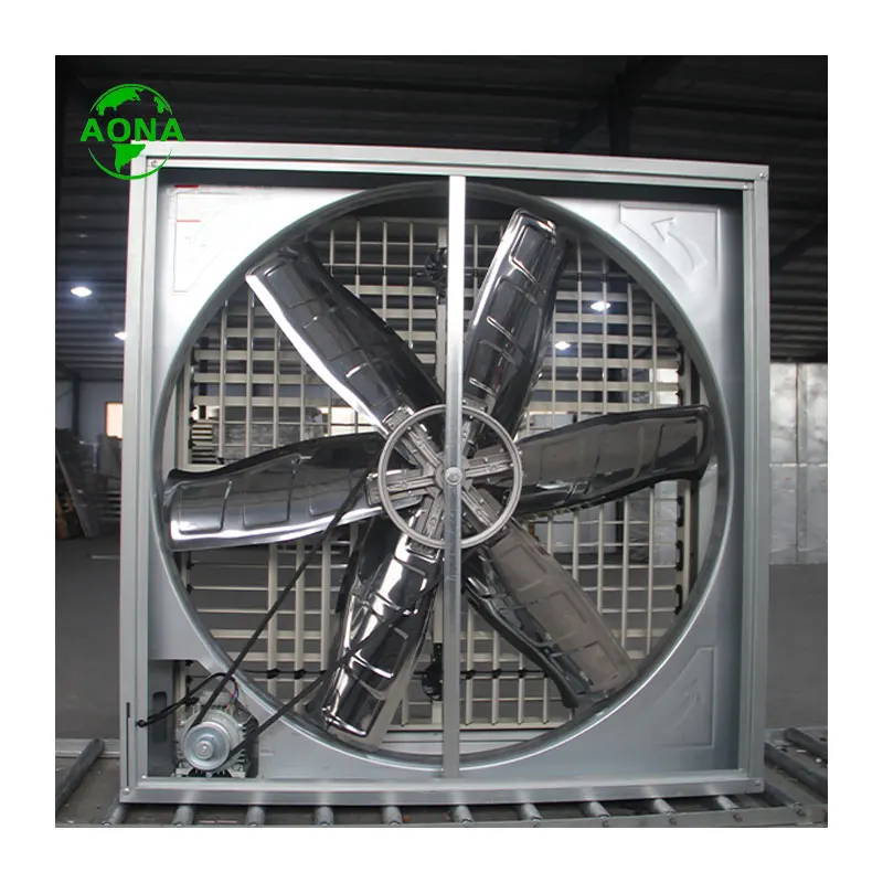 Variable sizes wall mounted industrial ventilation exhaust fan for poultry chicken farm greenhouse factory