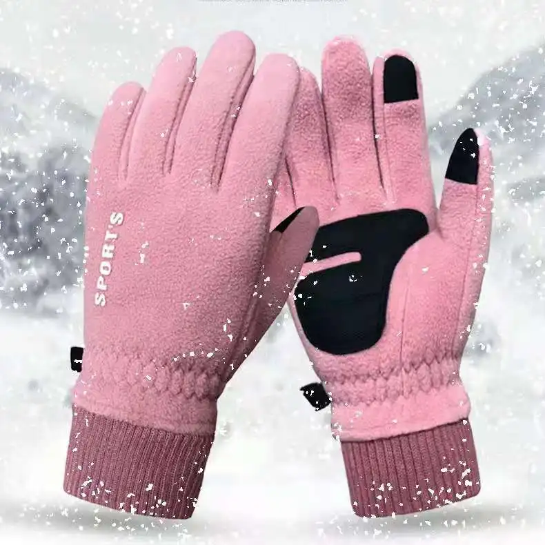 High Quality Fleece Cycling Gloves with Custom Masonic Logo Free Size Best Price Touchscreen Ski & Sports Gloves for Winter