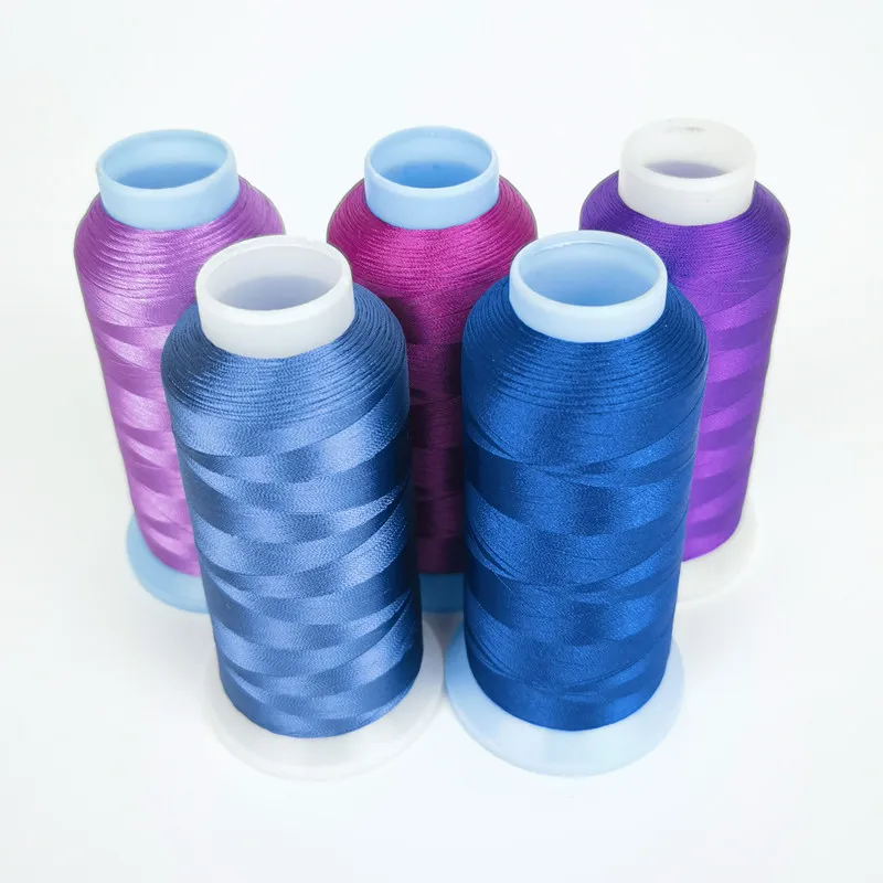 High Quality 120D/2 100% Polyester Embroidery Thread for Embroidery machine