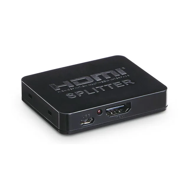 HDMI сплиттер Full HD 1080p видео переключатель 1x2 разделение 1 в 2 выход