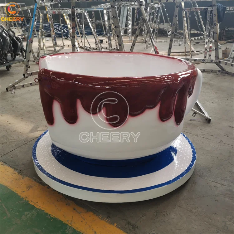 Zhengzhou Cheery Happy Coffee cup indoor children amusement park games tea cup carousel ride