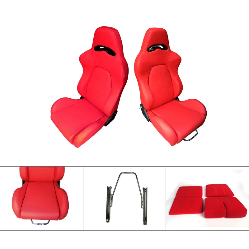 EDDYSTAR Factory Direct Sale Adjustable Custom Carbon Fiber Racing Seat Kevlar Simracing Seat Racing Seat