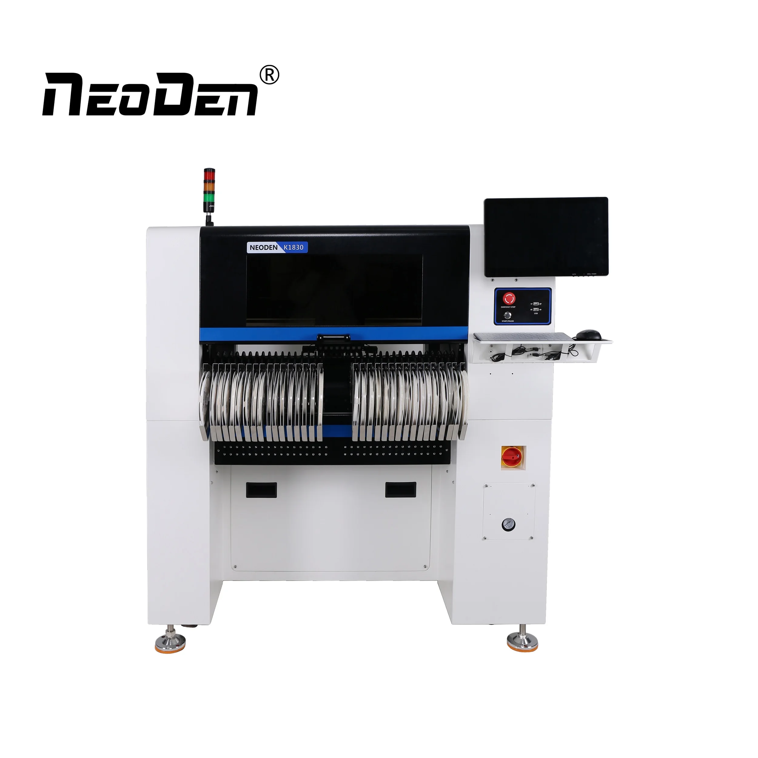 Neoden K1830 neoden 8-го поколения smt захвата и установки машины для pcb сборочная