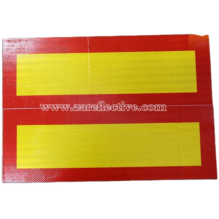 Rear Bumper Truck Self Adhesive Reflector Reflective Sticker for Warning Reflective Material Sign