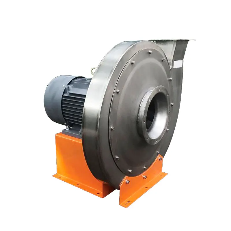 Взрывозащищенный промышленный центробежный вентилятор высокого давления из нержавеющей стали, моторный вентилятор 9-19