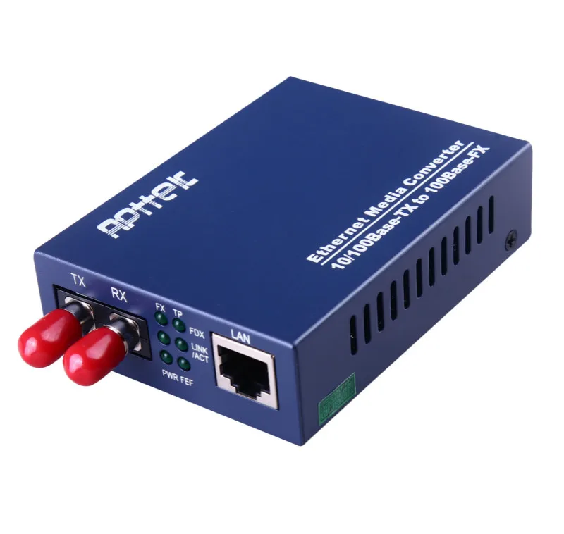 
10 100M Ethernet Electrical to Optical Media Converter 