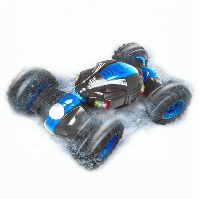 2.4G remote control car rc drift stunt off-road deformation rc car toys with flashing light music