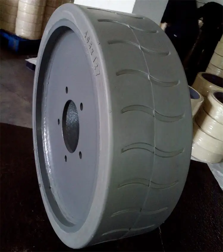 JLG e450 boom lift tires 406x127 for Genie scissor lifts