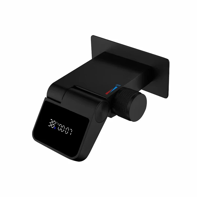 Скрытый светодиодный смеситель с дисплеем