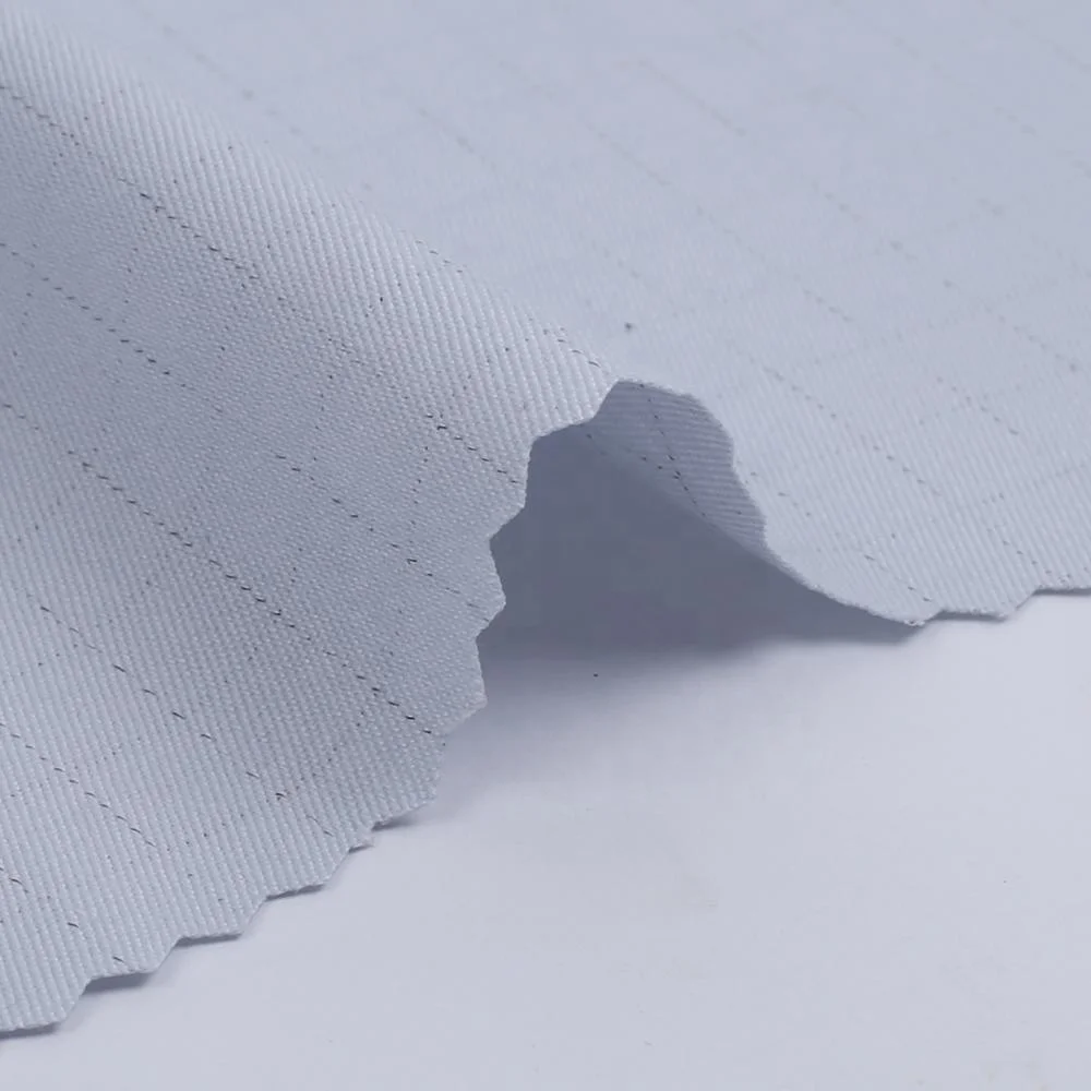 2020 new products 60% cotton 40% polyester blended esd fabric ripstop conductive fabric
