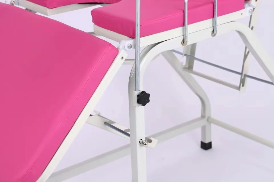 Hospital Medical Adjustable Folding Obstetric Labor Bed Examination Chair Gynecological Delivery Bed