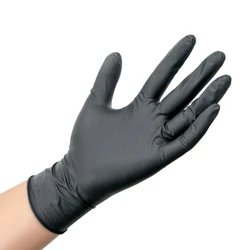 Racing Cleaning Gloves Food Industry Oil Resistant Pure Rubber Latex Labor Protection Blend Mixed Nitrile Household Gloves black