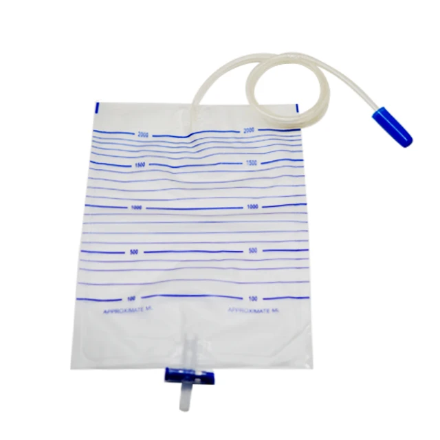 
disposable adult urine drainage bag 2000ml 
