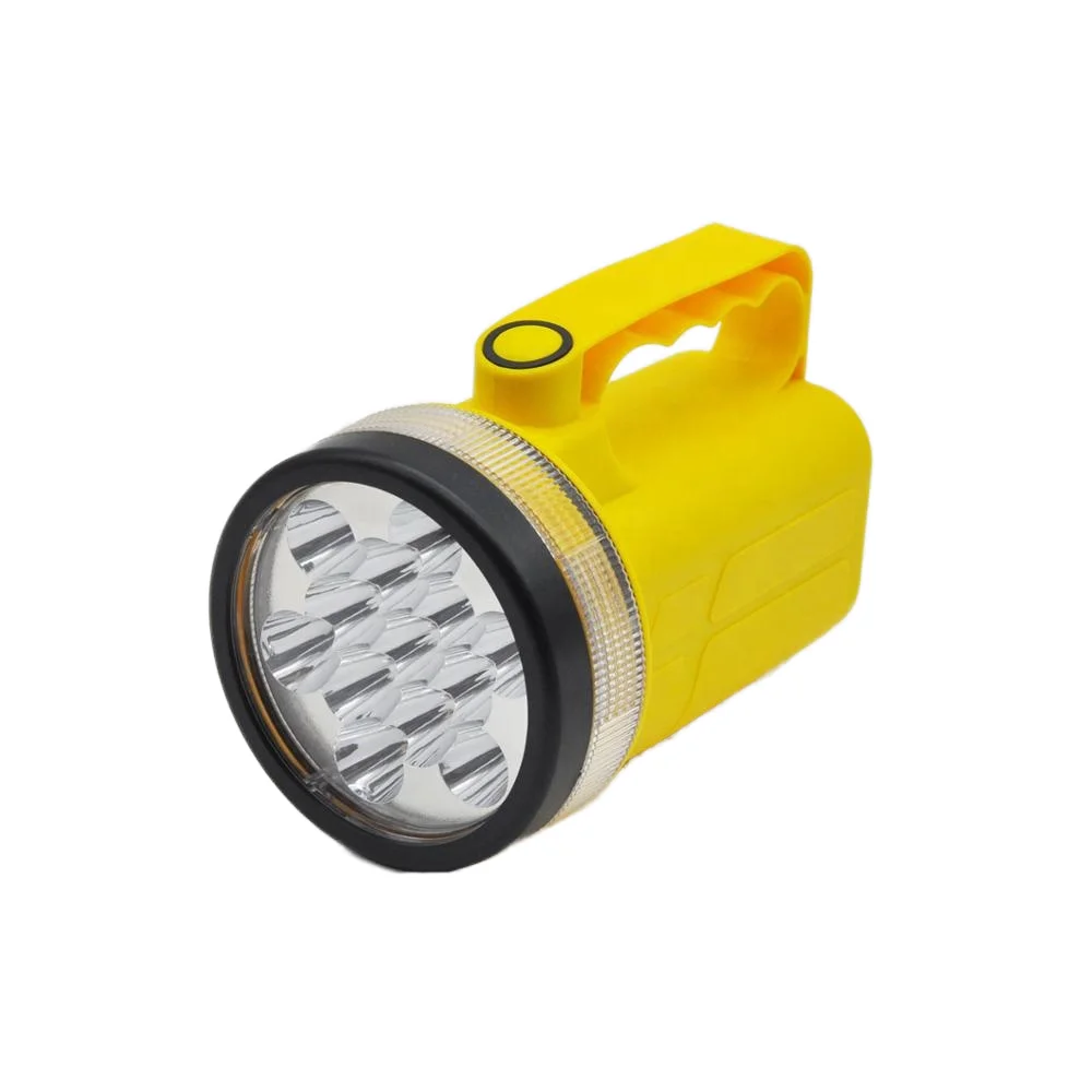 Clover 13LED Portable Searchlight Hand Lamp 4*D Battery Super Bright LED Handheld Spotlight for Hunting Camping ETL Certified