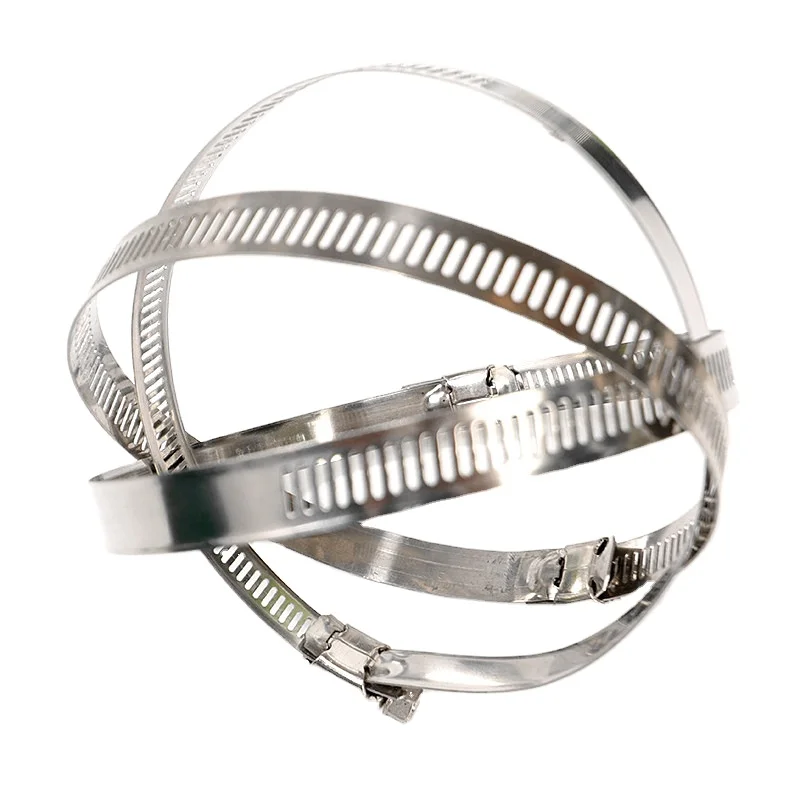 Complete Dimensions Specifications Practical Stainless Steel Strong American Throat Hoop High Pressure Metal Handle Hose Clamp