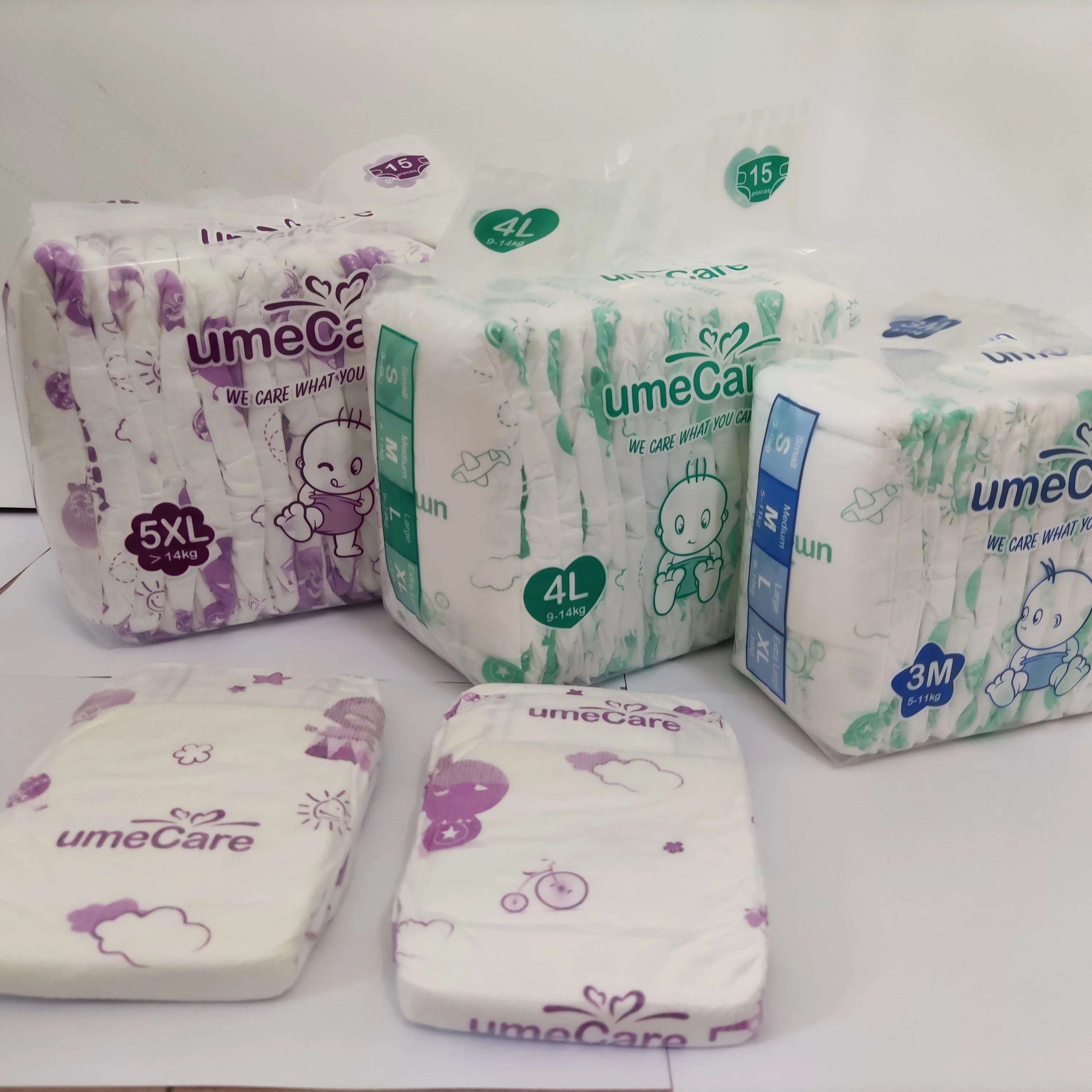 Customized Baby Diaper Organizer High Quality Competitive Price Disposable Baby Diaper Producers Supplier