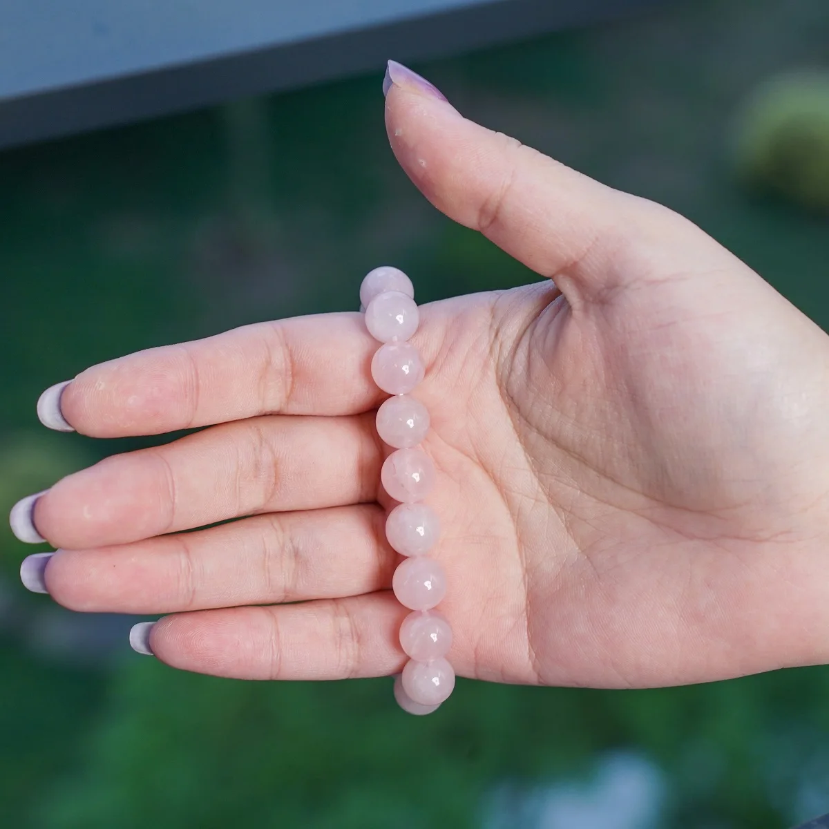wholesale 10mm Natural stone Gemstone Quartz For Women Men Gifts Healing Spiritual crysta Bracelet