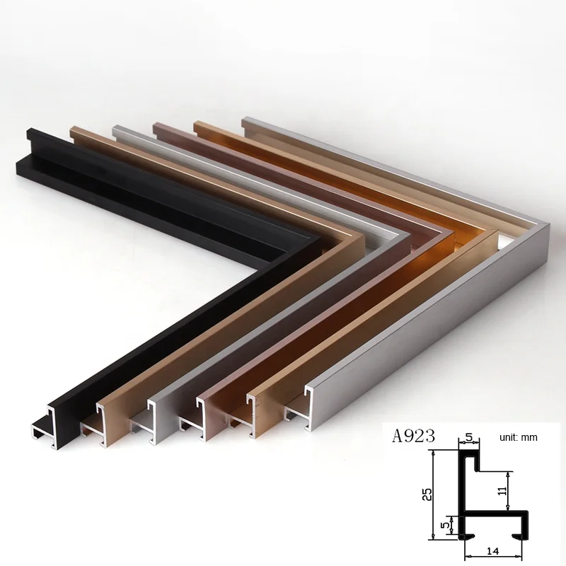 DecorOn Nordic style customized home poster  aluminum picture photo frame  wall hanging