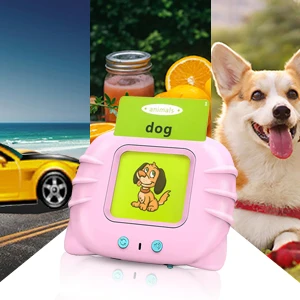 Kids toy Children talking flash cards toy English language Custom logo,language,colors cards talking flash cards CPC Hebrew