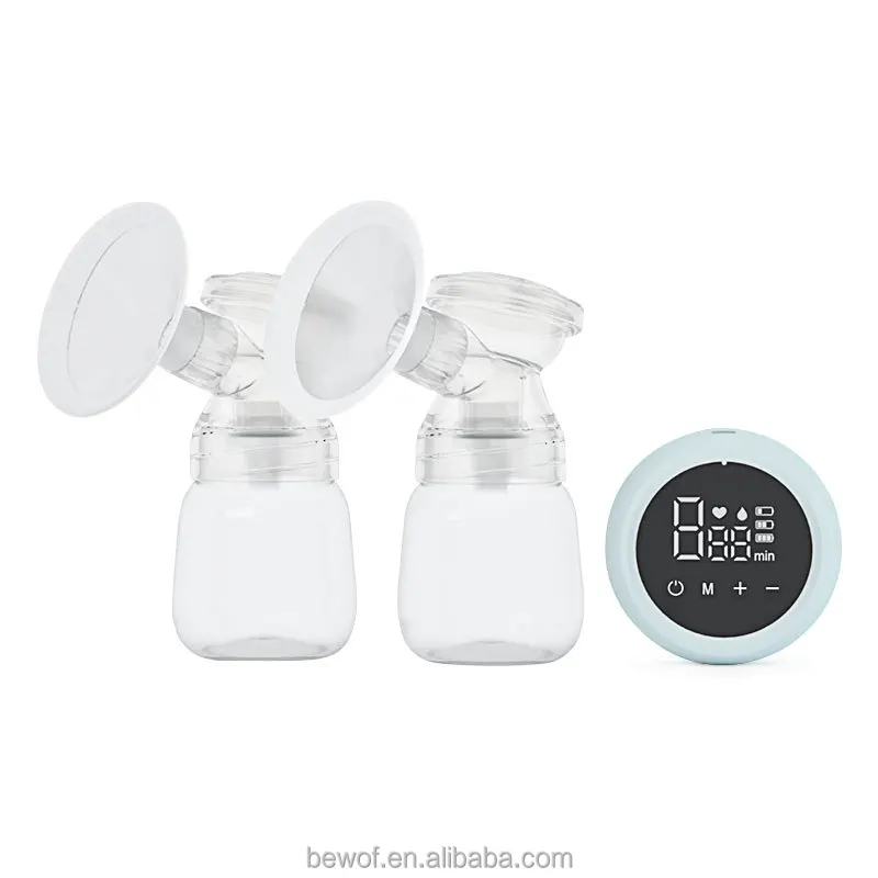 breast nipple suckers massager pump rechargeable double electric blue manual wearable breast pump tee connector