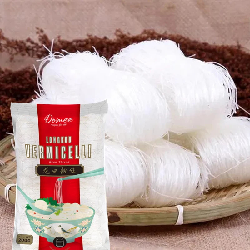 Domee Chinese Longkou Rice Noodles Vermicelli Green Bean Thread LongKou Vermicelli