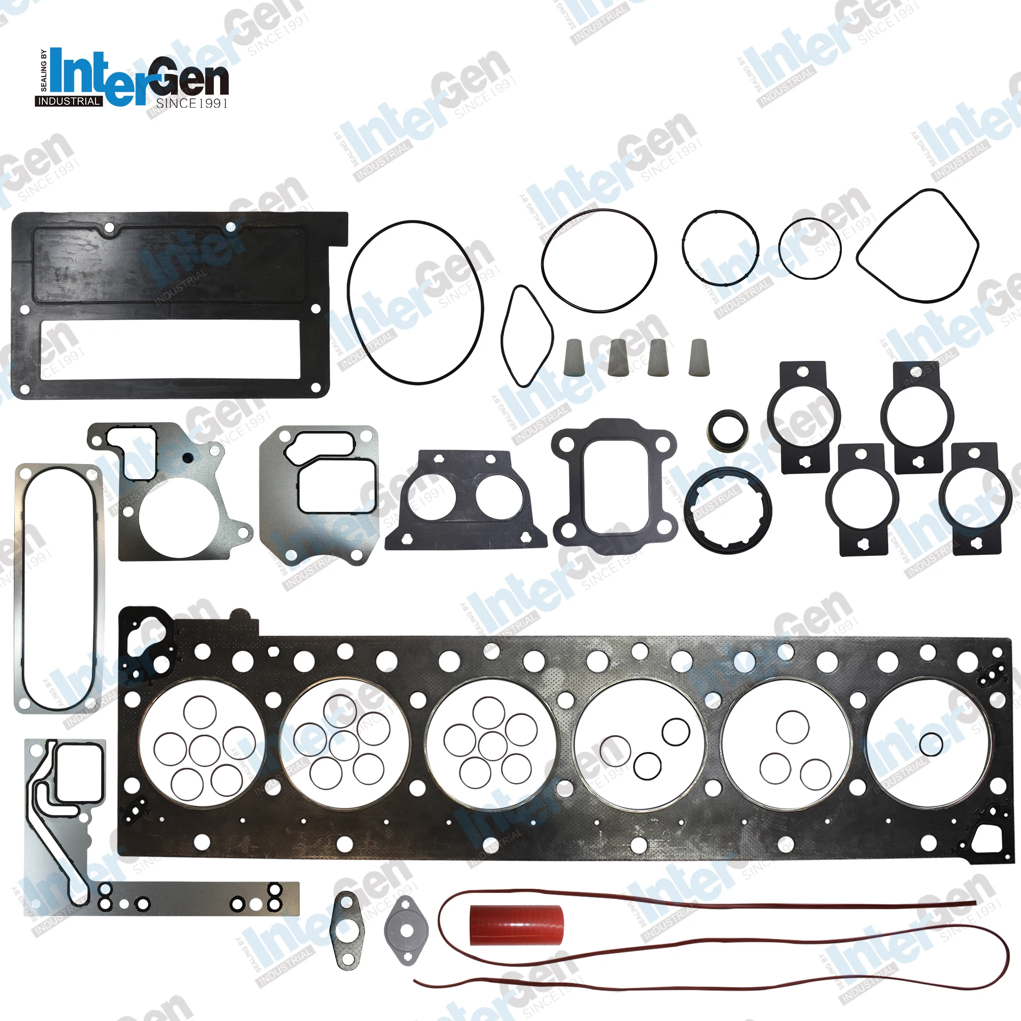 4955596 Fit for CMS  QSX15  ISX15 Gasket upper set Gasket top Set