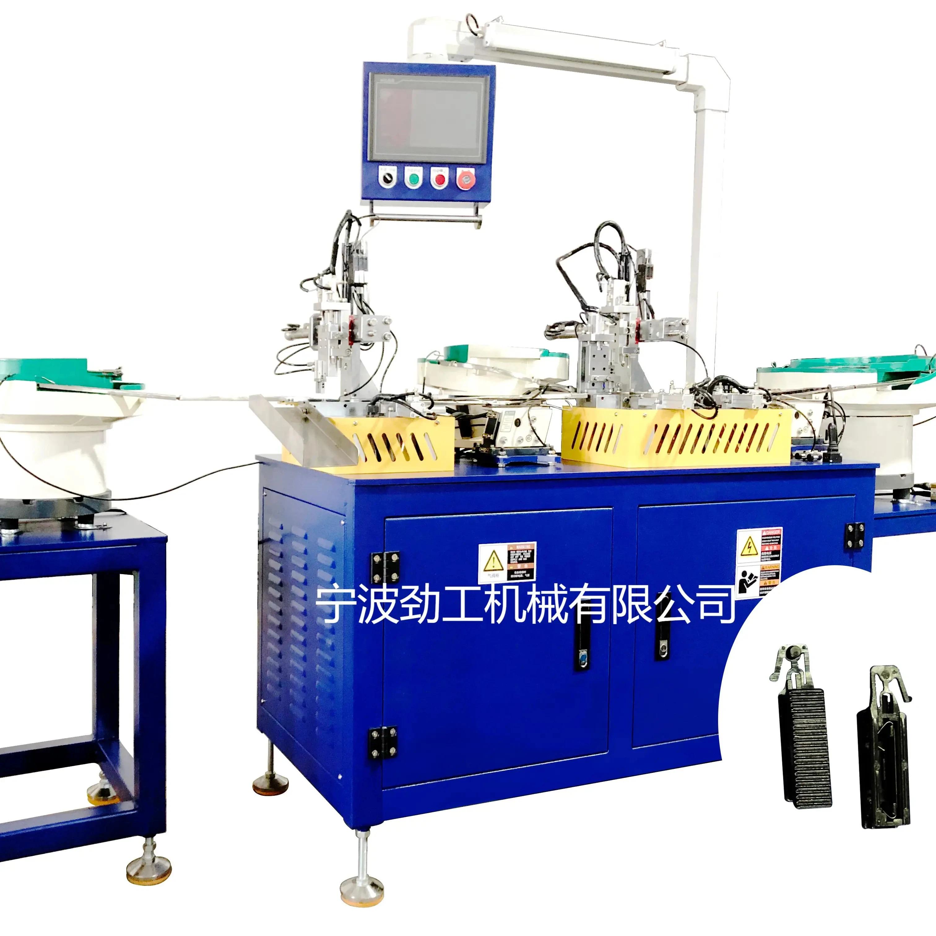 Professional automated utility knife mounted shrapnel lock screws machine