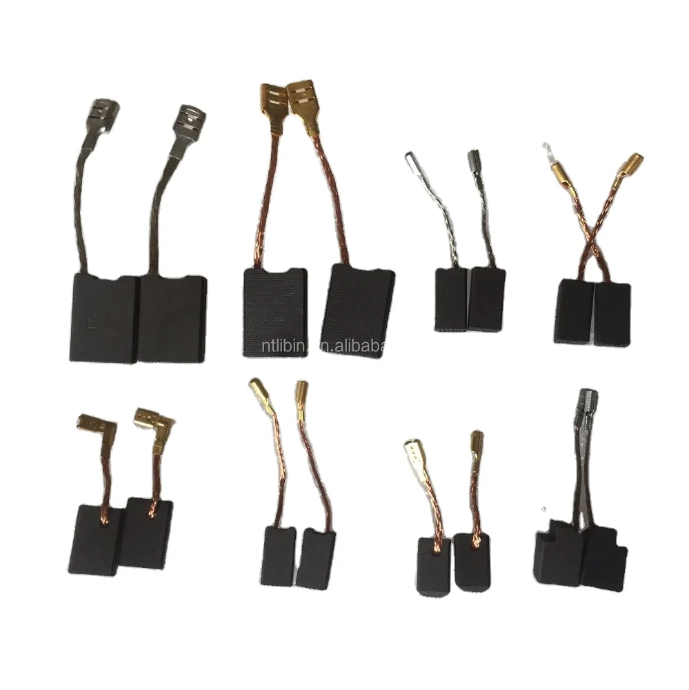 carbon brush cross reference A69 carbon brush for Bosch 11E dimolition hammer power tools