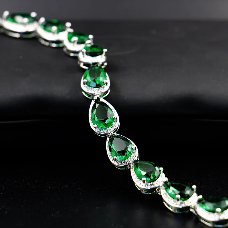 Classic American Diamond Necklaces Set Luxury Gold Jewelry Necklace Women Bridal Jewelry Set