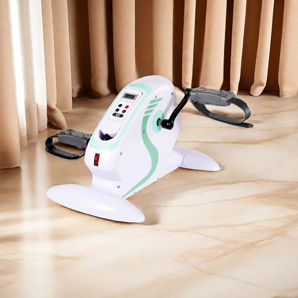 Pedal Exercise Electric Control Physical Therapy Rehab Training Equipment Arm Leg Pedal Exerciser Mini Exercise Bike