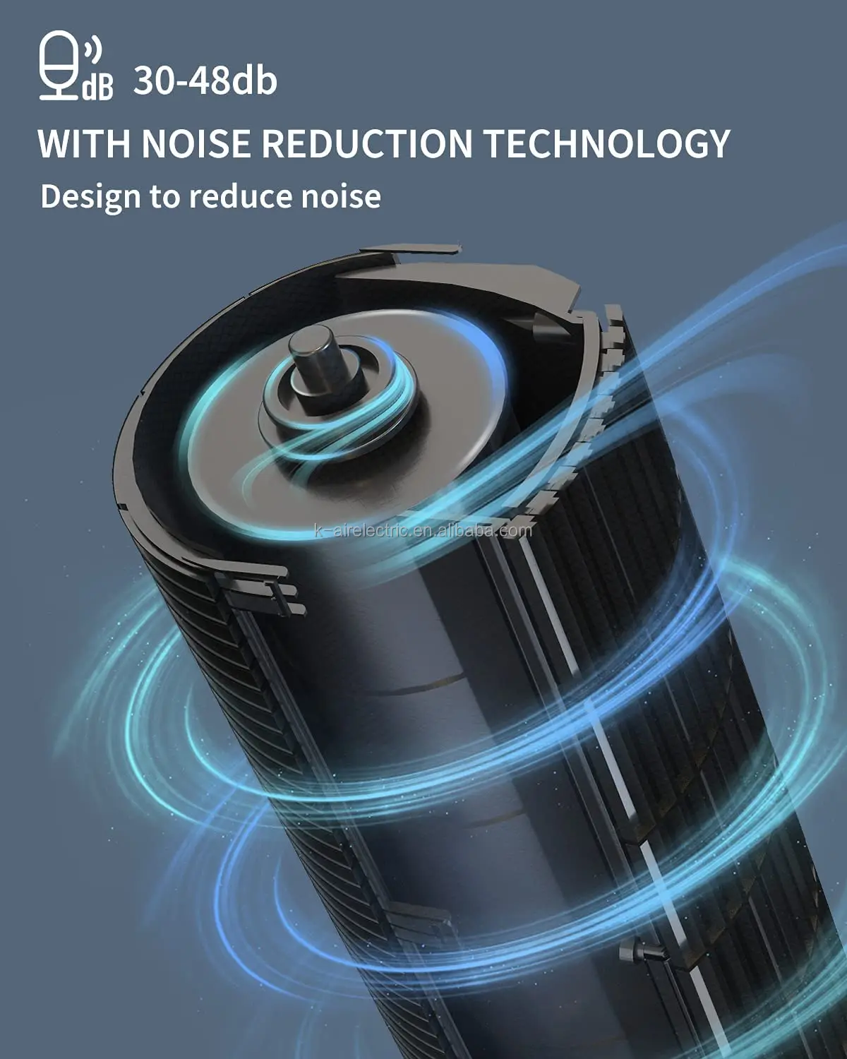 36 inch High quality and low price household swinging vaneless electric portable tower fan Factory hot sale bladeless fan