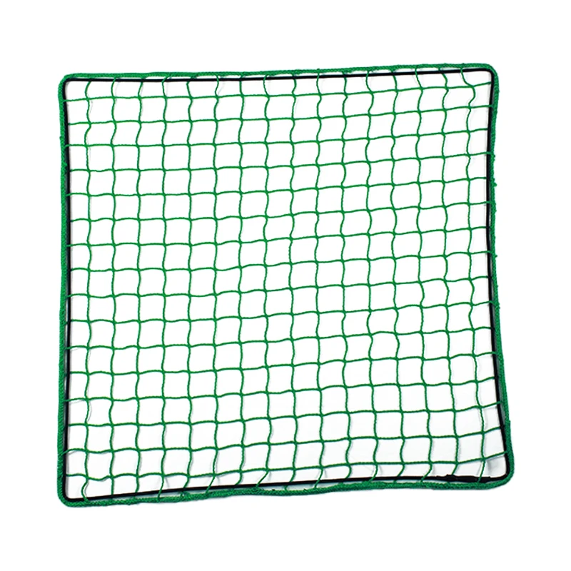professional manufacturer PP plastic polypropylene nylon Knot-less truck cover cargo net for truck heavy duty lifting mesh
