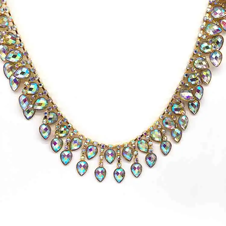 Поставка страз отделка Швейные аксессуары цепочки из двором для аксессуаров к платью