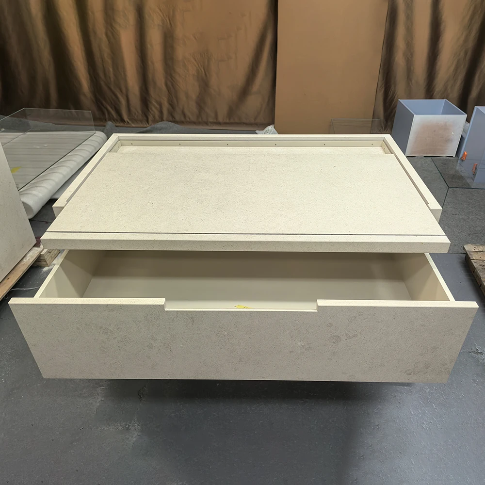 Goldtop OEM/ODM Marmor popular style Beige Limestone with black spot PORTUGAL CREAM limestone warehouse price furniture