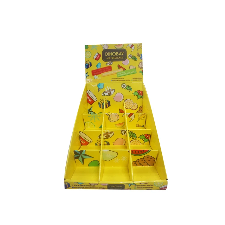 Розничная продажа, Популярный Настольный дисплей, PDQ, лоток для напитков, закуски, подарки, картонная витрина