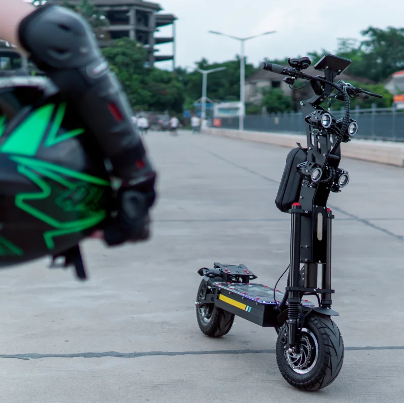 13 inch fast e scooter adults  72v 8000w dual motor escooter with seat powerful adult long range 100kmh electric scooter