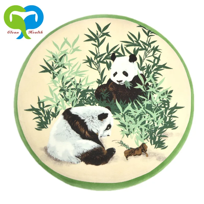 Панда бамбука китайский стиль печати Подушка для сиденья