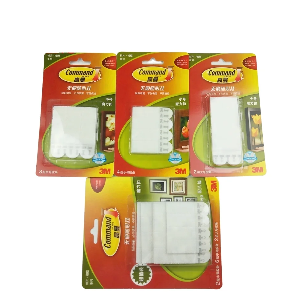 3M command Picture Hanging Strips Command damage-free hook strip Command Inter Locking Faster