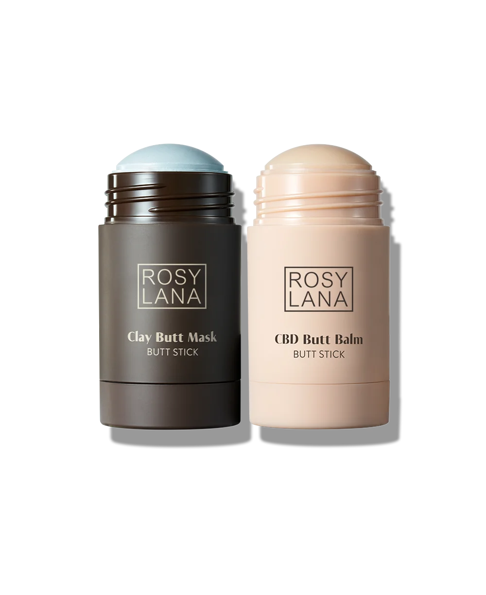 
OEM Clay Butt Mask Detoxifying Clay Butt Stick With Kaolin Clay Fragrance Free No Mess Application 