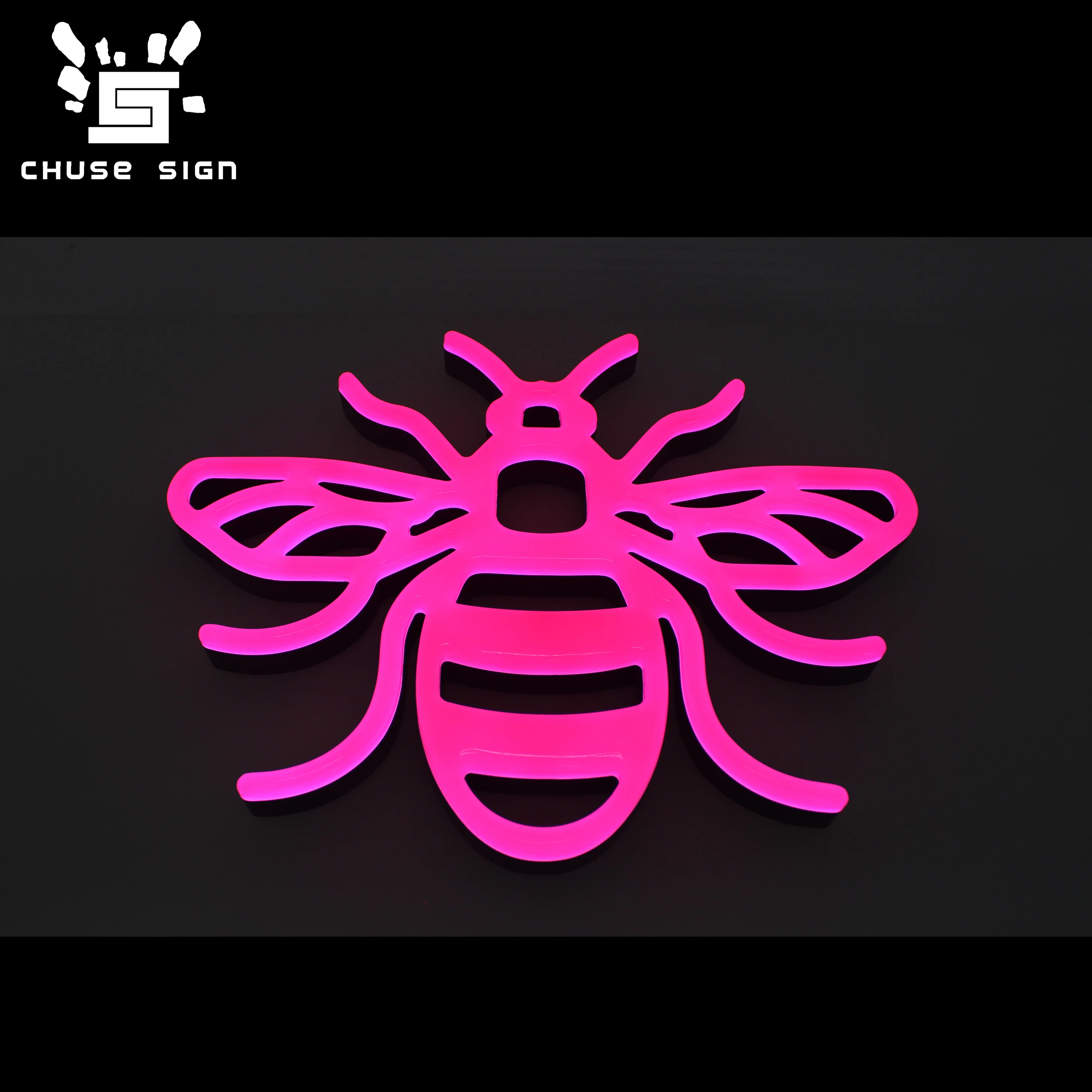 
 CHUSE club zoo lights custom animal logo acrylic faux led  neon sign  