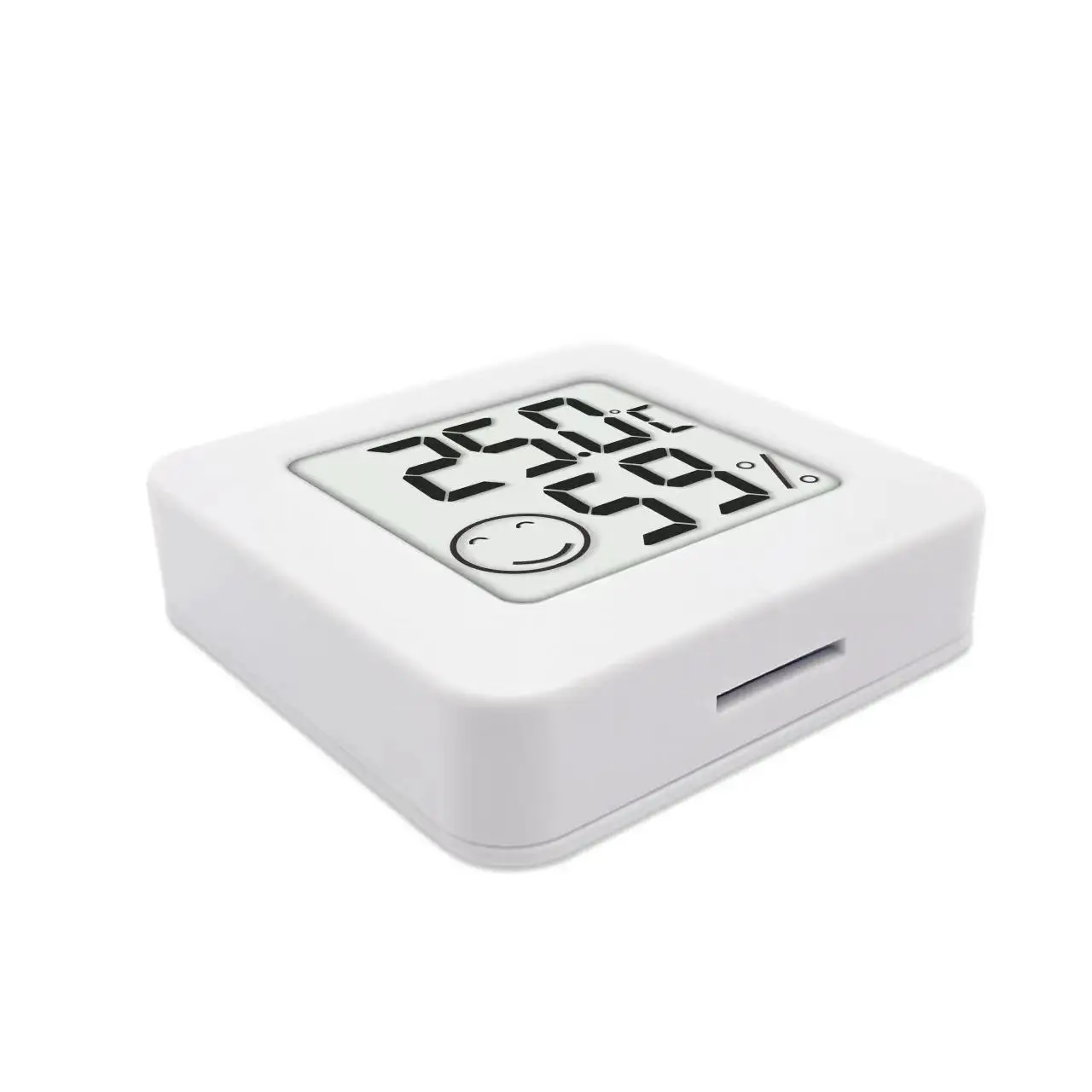 Mini Household Thermometer-Hygrometer Digital Humidity Gauge Smiling Face Thermometer Hygrometer Indoor Temperature Meter