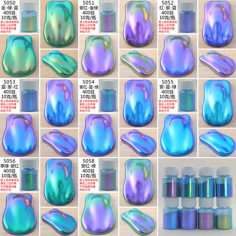 Wholesale high quality chameleon colorshift car paint pigment /chameleon powder/color shift paint pigment