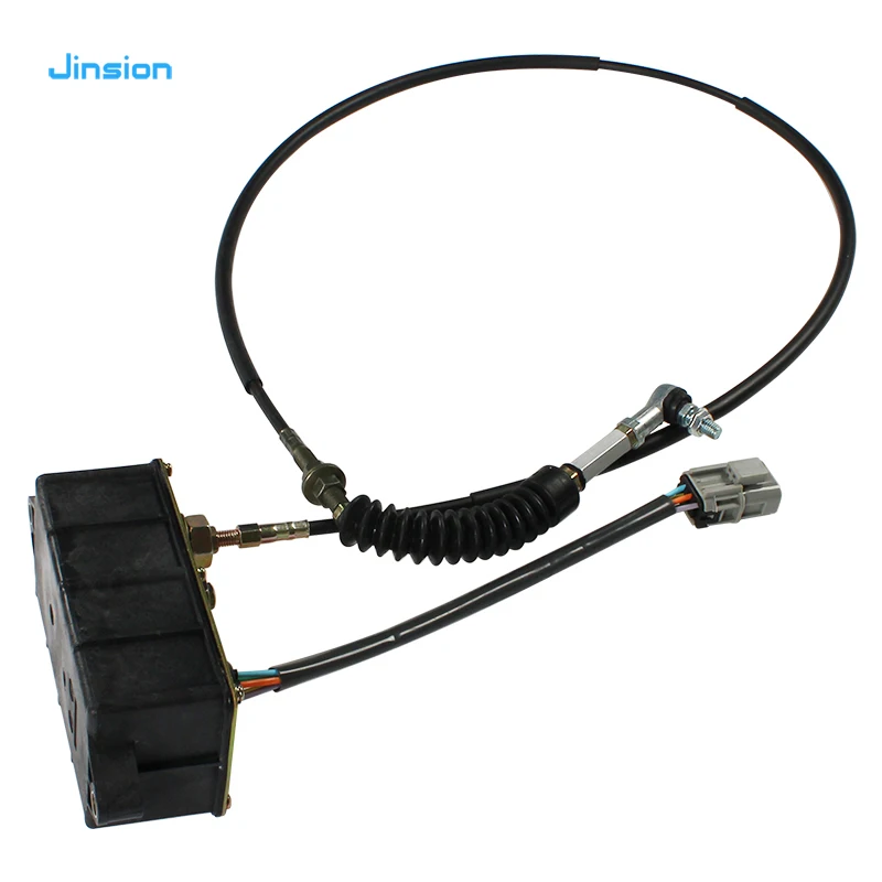 JINSION Drop shipping excavator parts 24V Solar340LC-V Throttle Motor ASS for Daewoo Doosan stepper motor 523-00006 523-00008