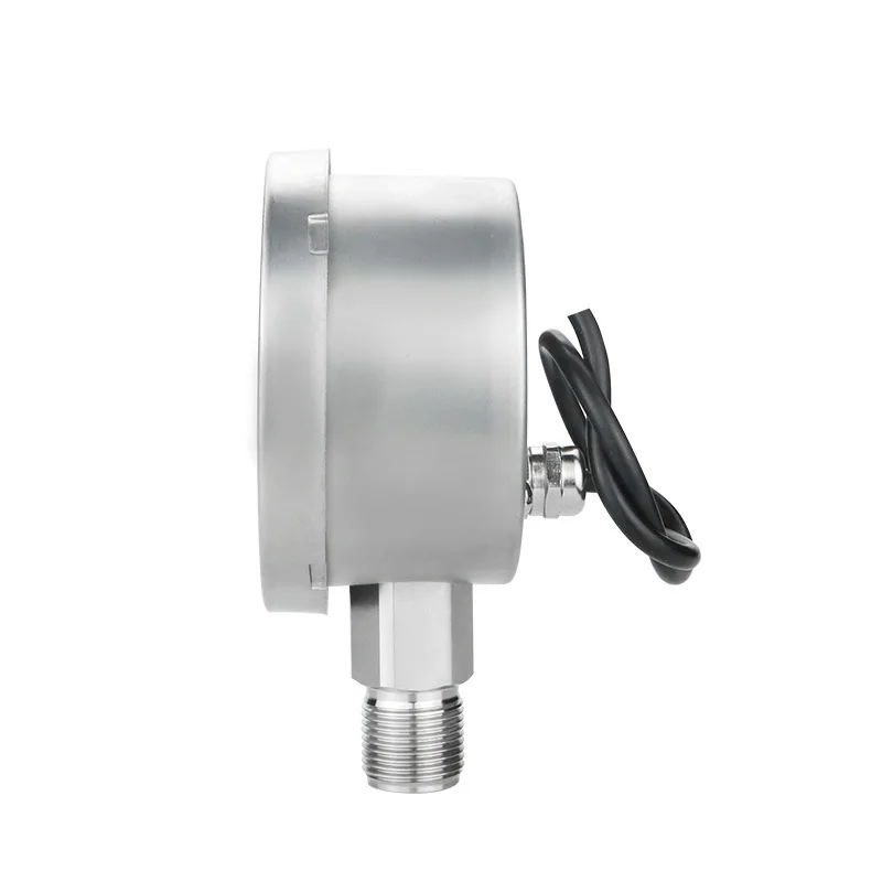 24V/AC220V/AC380V stainless steel intelligent digital pressure controller digital display electric contact pressure gauge