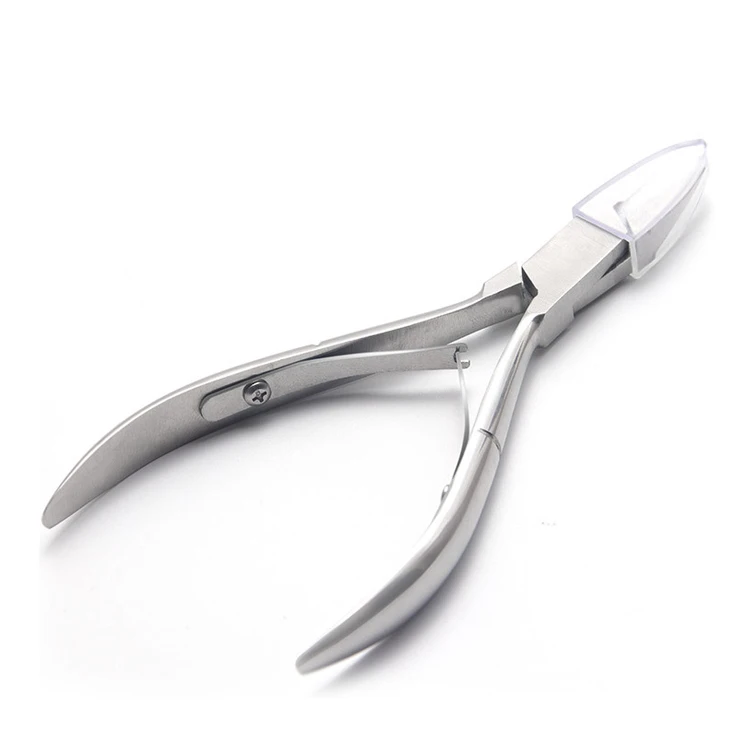 Professional high quality straight mouth ingrown sharp nail nipper cuticle best seller for thick nails